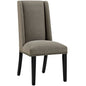 Baron Fabric Dining Chair, Grey, Fabric 10791