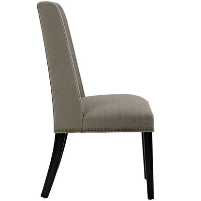 Baron Fabric Dining Chair, Grey, Fabric 10791