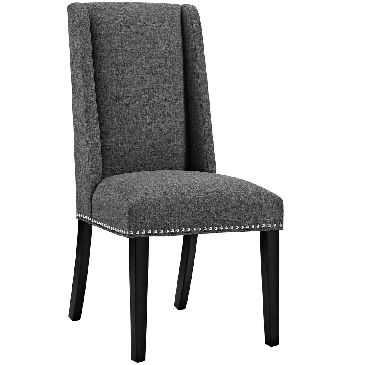 Baron Fabric Dining Chair, Grey, Fabric 10793
