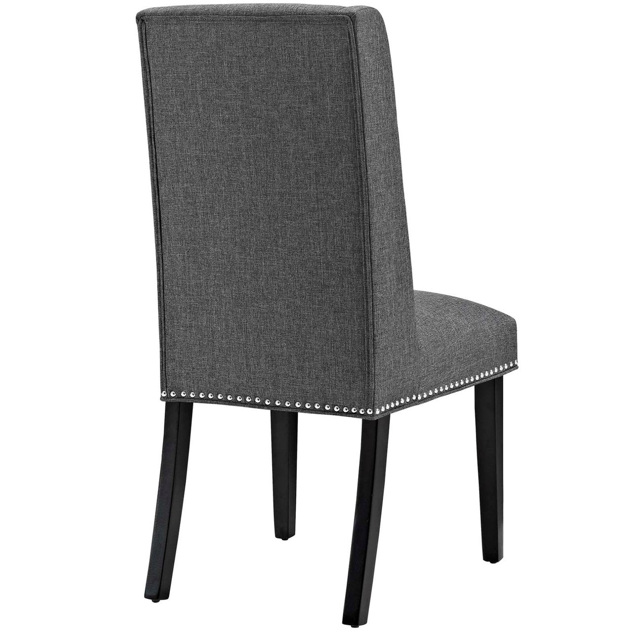 Baron Fabric Dining Chair, Grey, Fabric 10793
