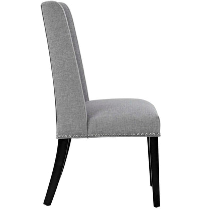 Baron Fabric Dining Chair, Grey, Fabric 10795