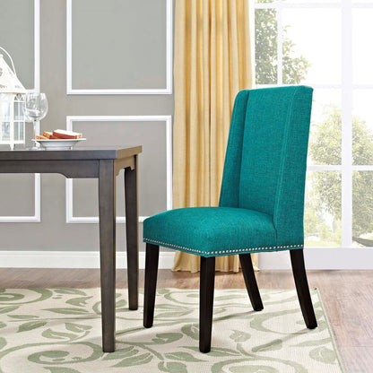 Baron Fabric Dining Chair, Blue, Fabric 10797