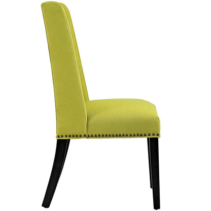Baron Fabric Dining Chair, Green, Fabric 10798