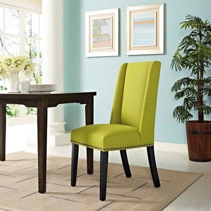 Baron Fabric Dining Chair, Green, Fabric 10798