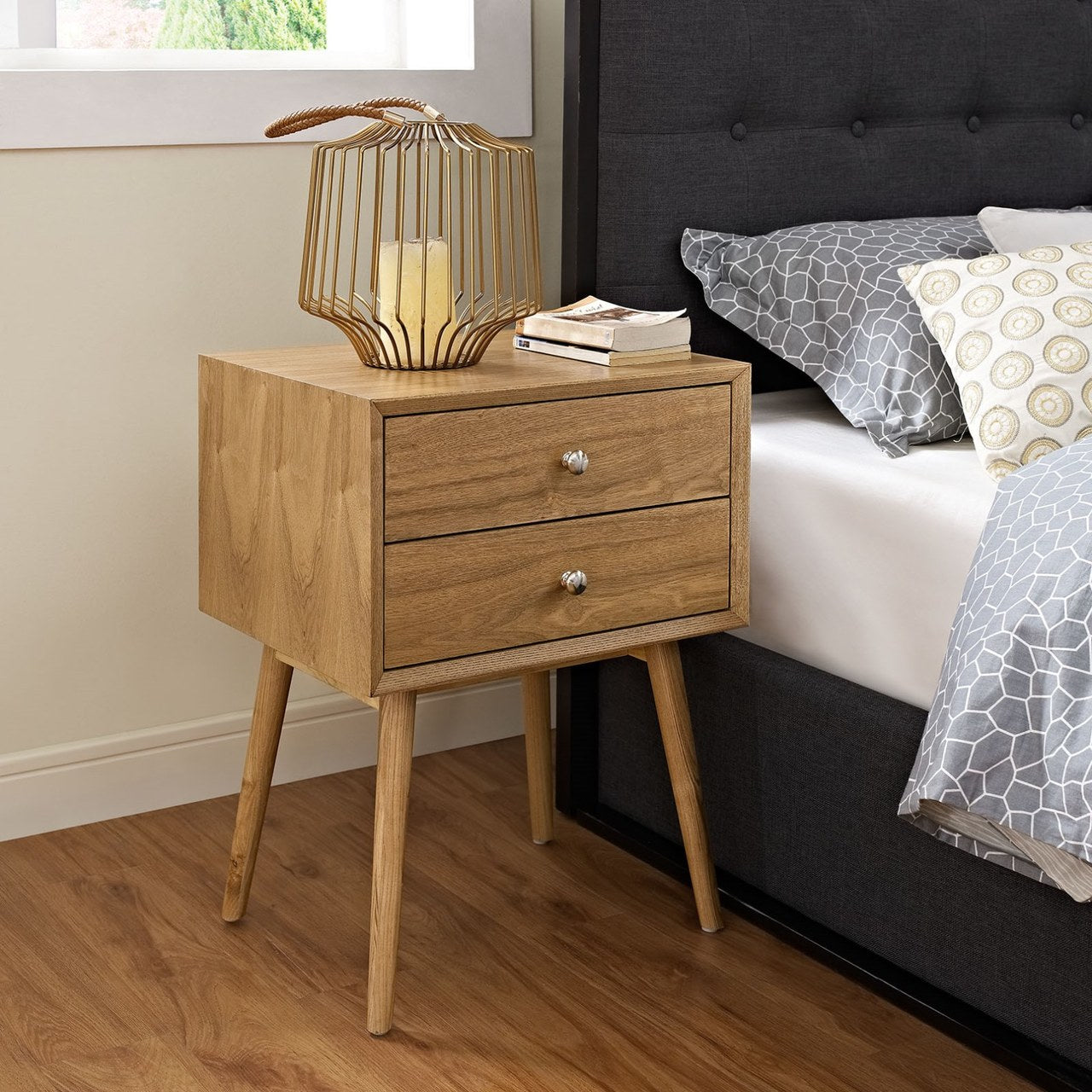 Dispatch Nightstand, Brown, Wood 10925
