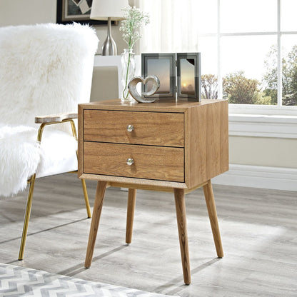 Dispatch Nightstand, Brown, Wood 10925