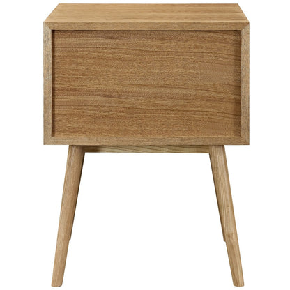 Dispatch Nightstand, White, Wood 10926
