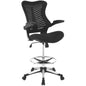 Charge Drafting Chair, Black, Fabric 10930