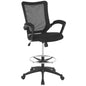 Project Drafting Chair, Black, Fabric 10931