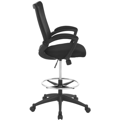 Project Drafting Chair, Black, Fabric 10931