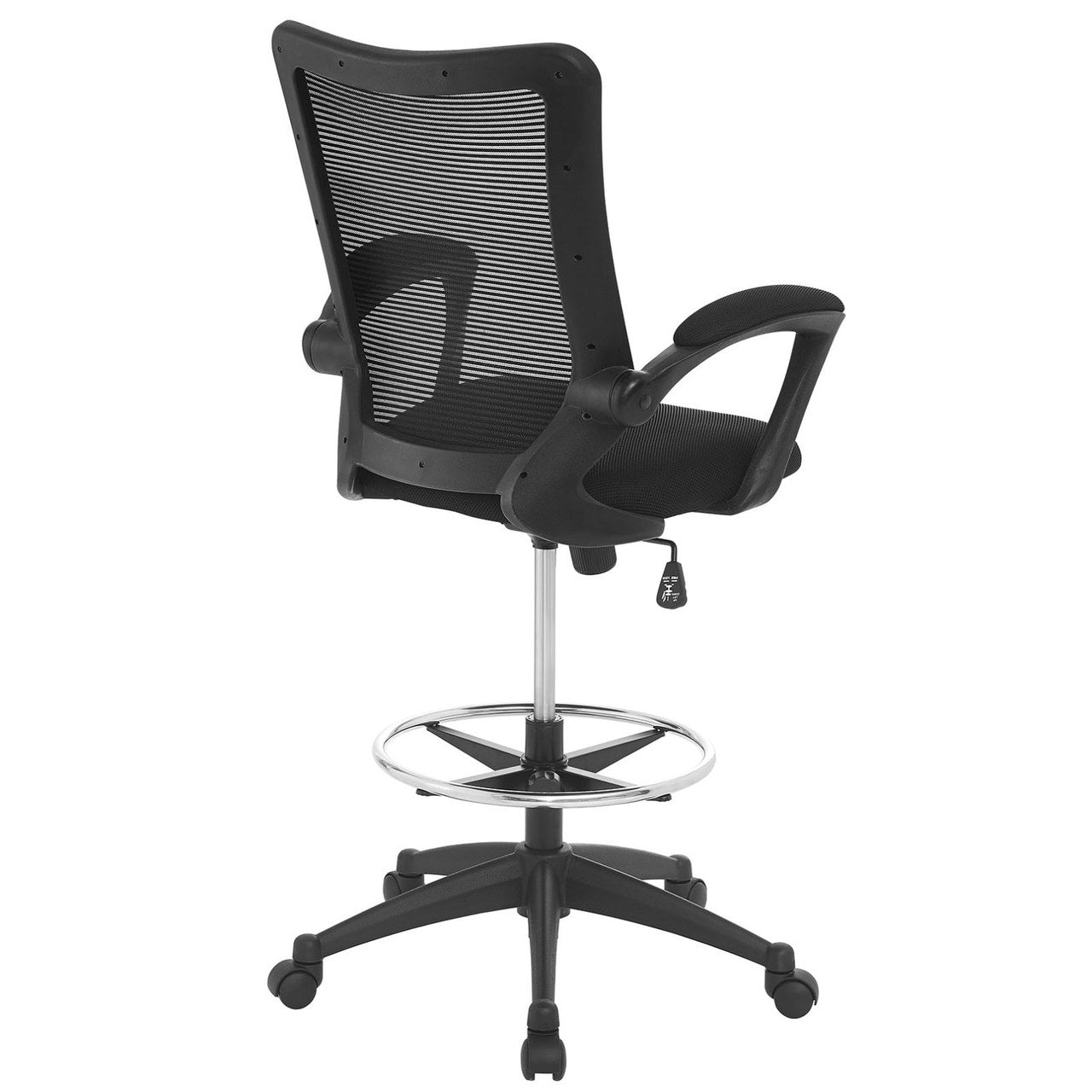 Project Drafting Chair, Black, Fabric 10931