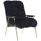 Sprint Wool Armchair, Black, Fabric 10946