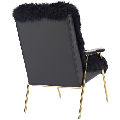 Sprint Wool Armchair, Black, Fabric 10946