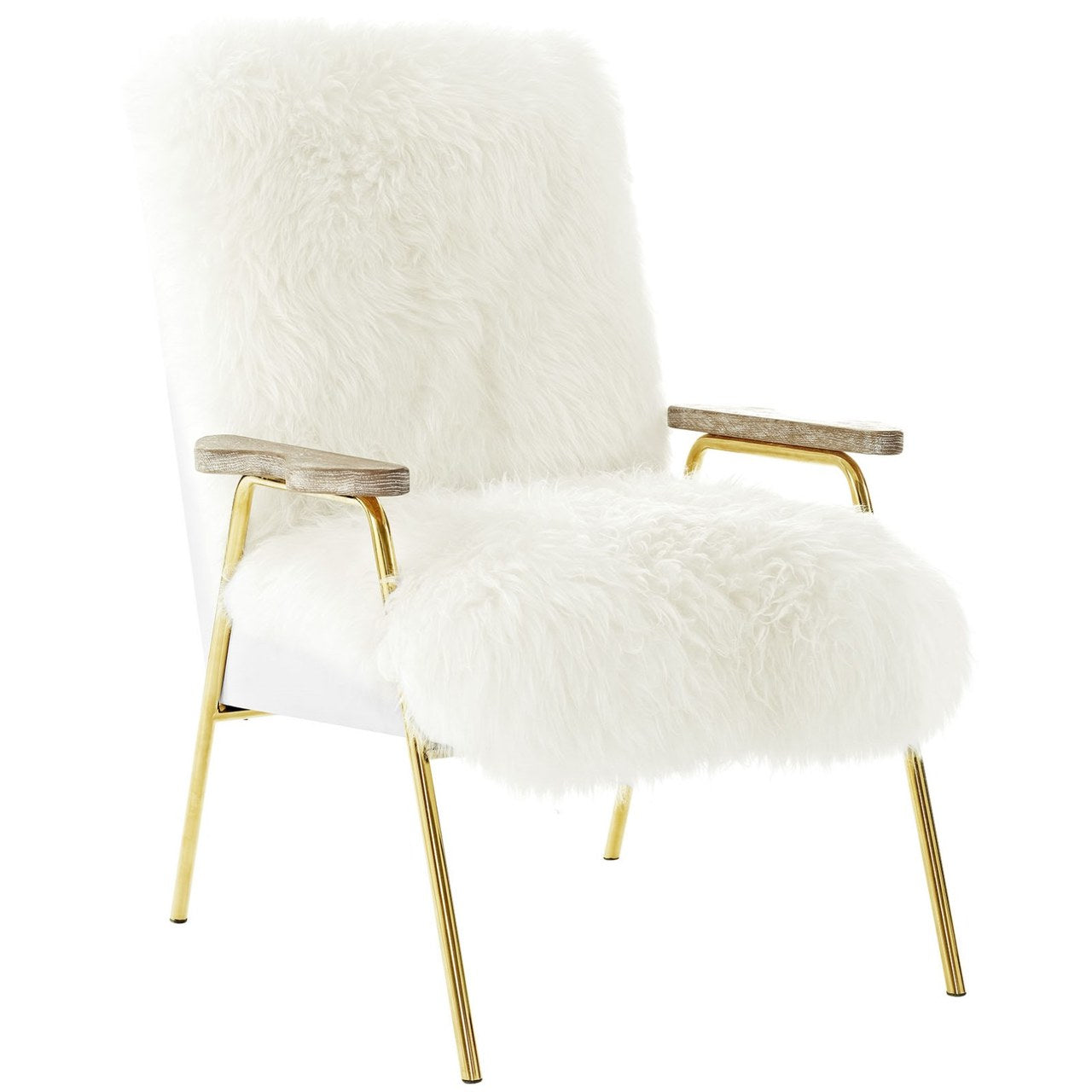 Sprint Wool Armchair, White, Fabric 10948