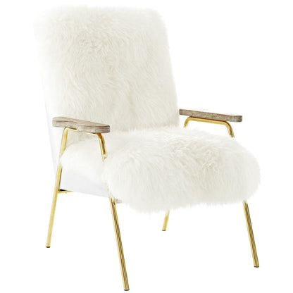 Sprint Wool Armchair, White, Fabric 10948