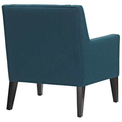 Earnest Upholstered Fabric Armchair, Navy, Fabric 10955