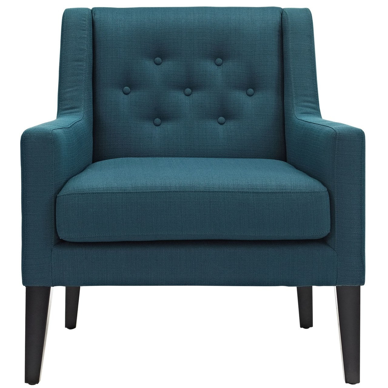 Earnest Upholstered Fabric Armchair, Navy, Fabric 10955