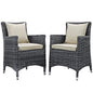 Summon Dining Chair ( Set of Two), Beige, Rattan 10969