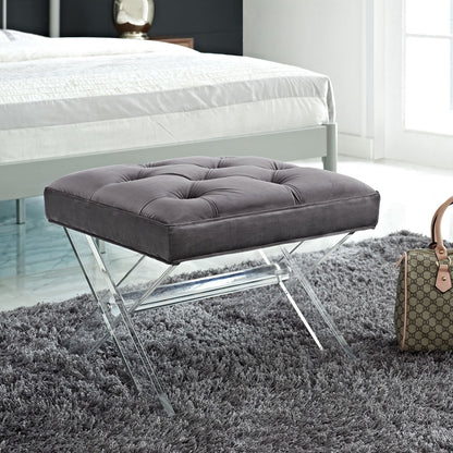 Swift Bench, Grey, Fabric 11003