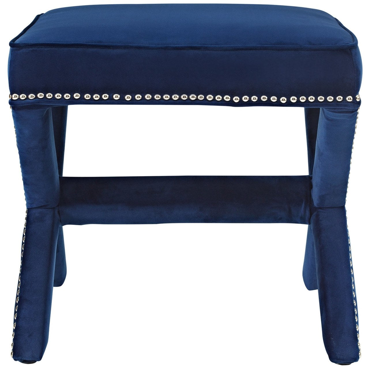 Rivet Bench, Navy, Fabric 11010