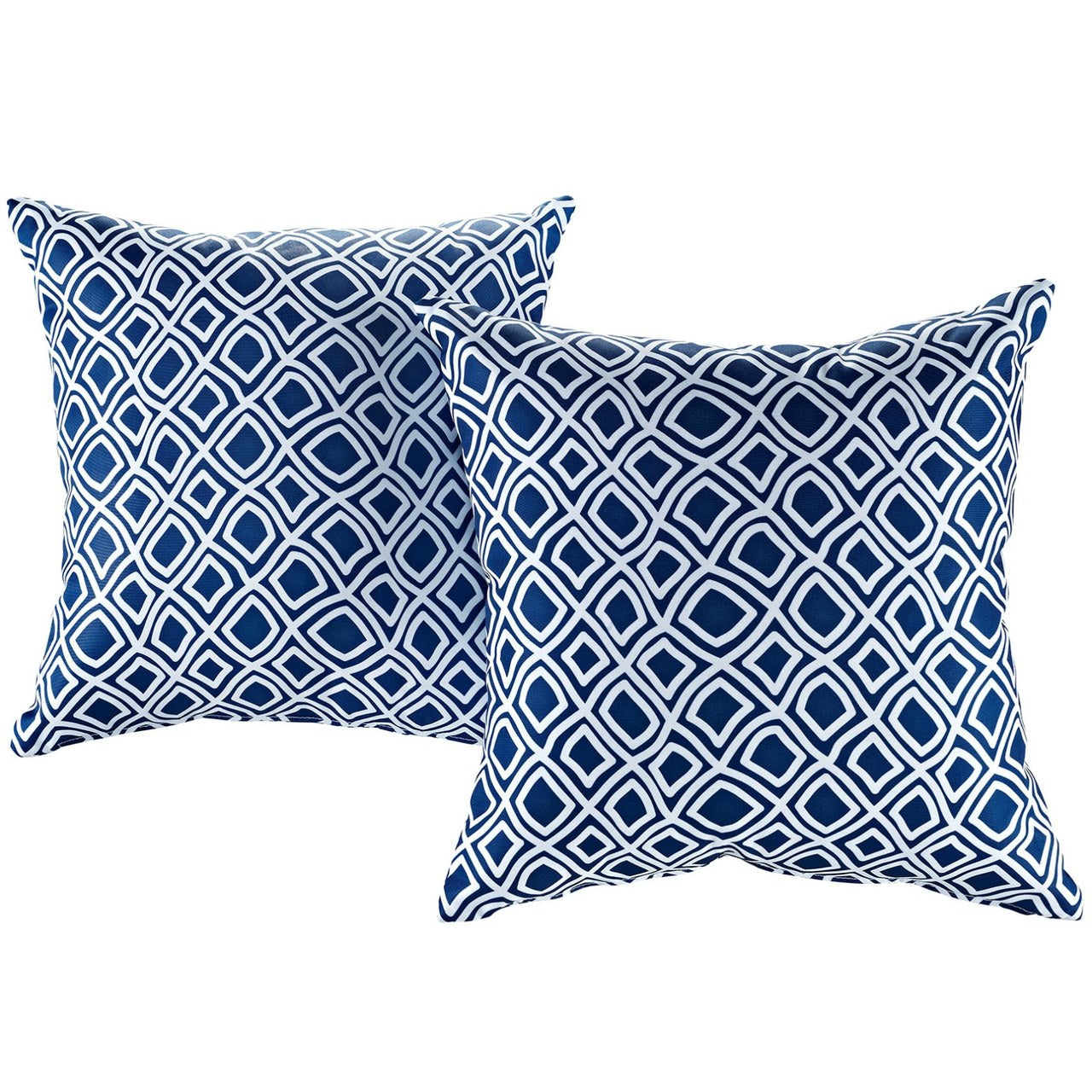 Modway Two Piece Outdoor Patio Pillow Set, Multi, Fabric 11208