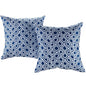 Modway Two Piece Outdoor Patio Pillow Set, Multi, Fabric 11208