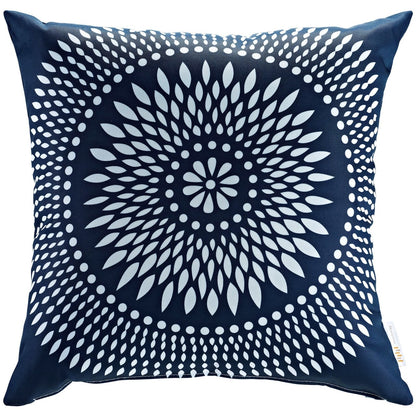 Modway Two Piece Outdoor Patio Pillow Set, Multi, Fabric 11210