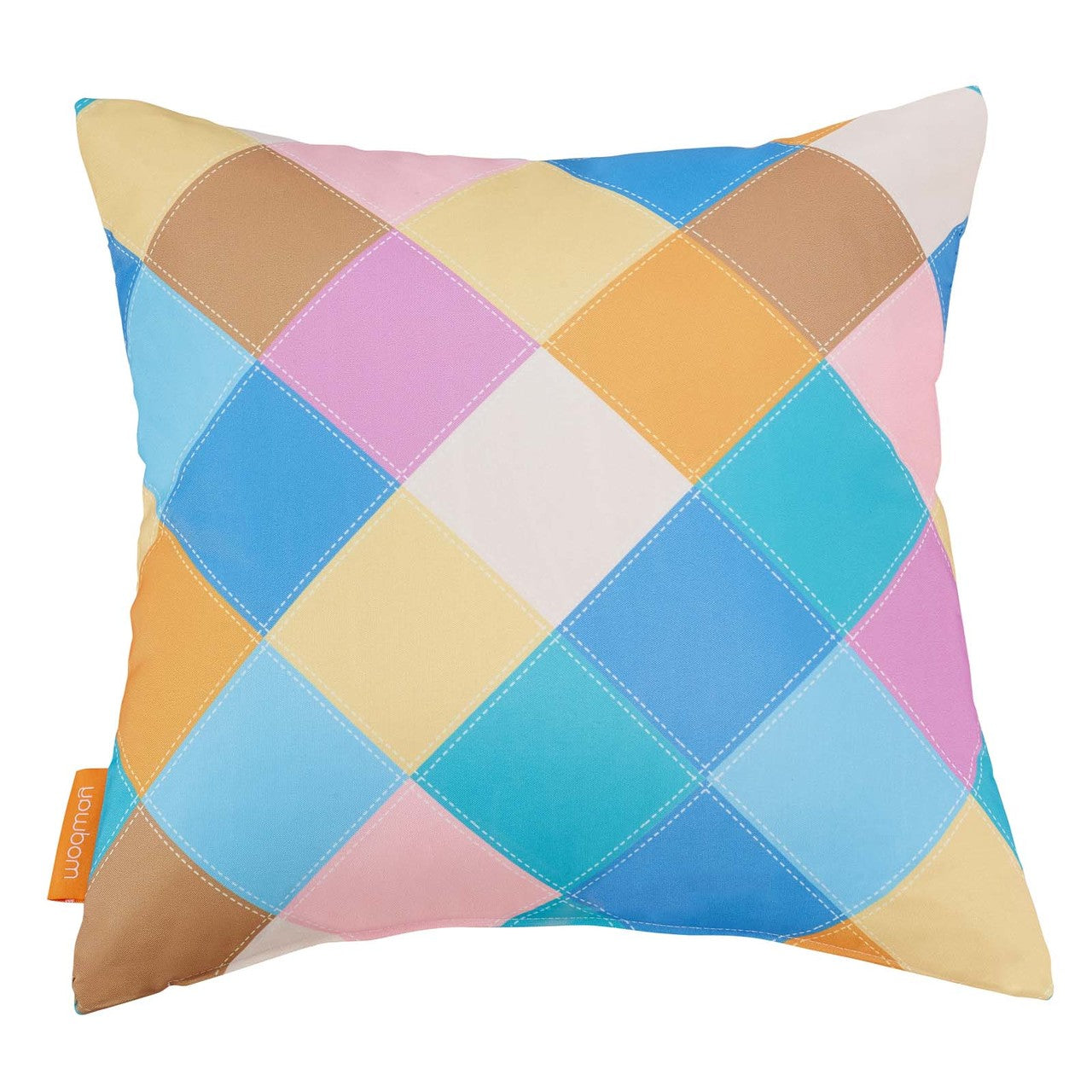 Modway Two Piece Outdoor Patio Pillow Set, Fabric, Multi Color 15120
