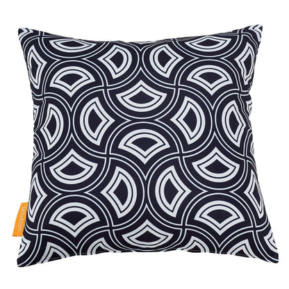 Modway Two Piece Outdoor Patio Pillow Set, Fabric, Multi Colorful 15121