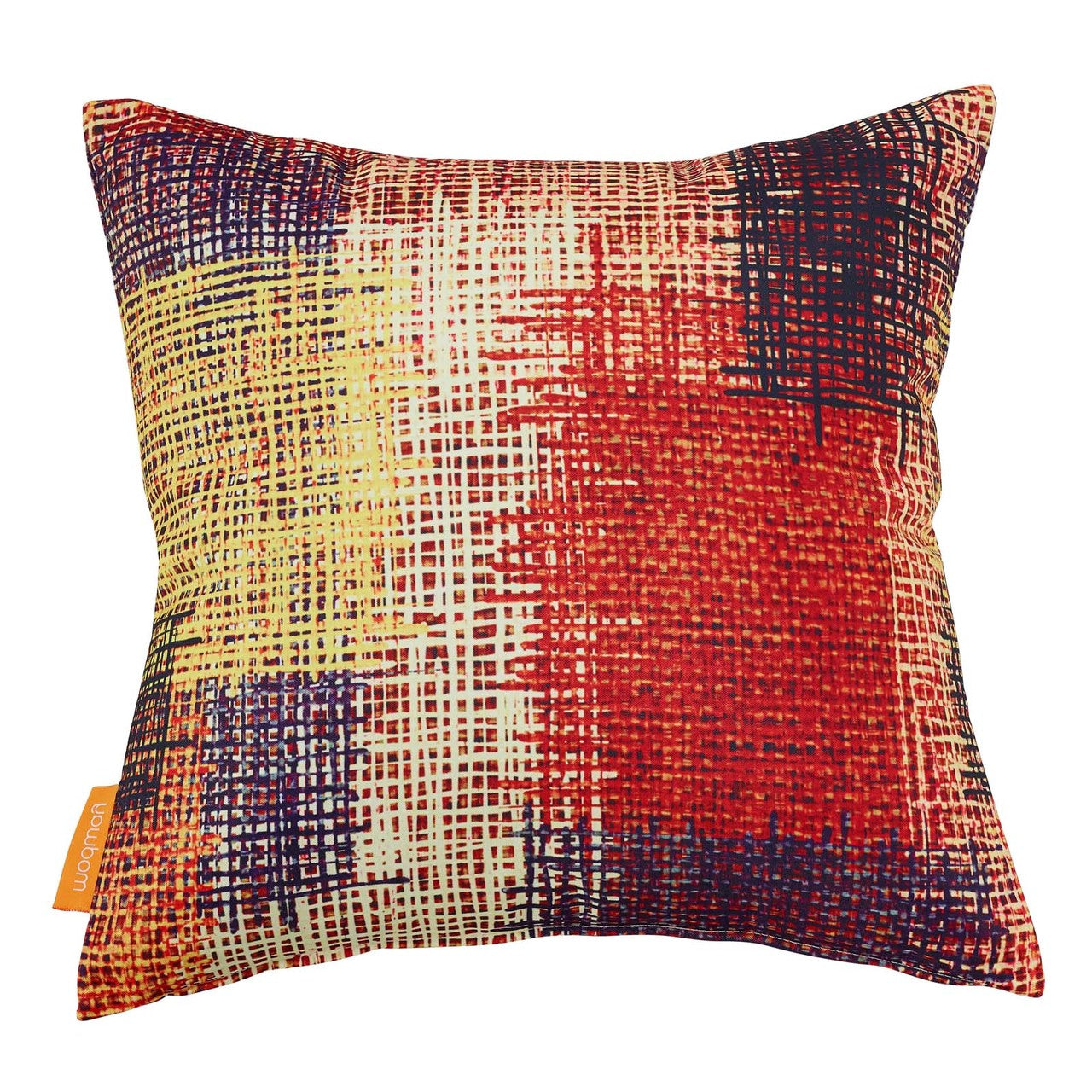 Modway Two Piece Outdoor Patio Pillow Set, Fabric, Multi Colorful 15123