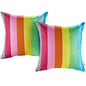 Modway Two Piece Outdoor Patio Pillow Set, Multi, Fabric 11214