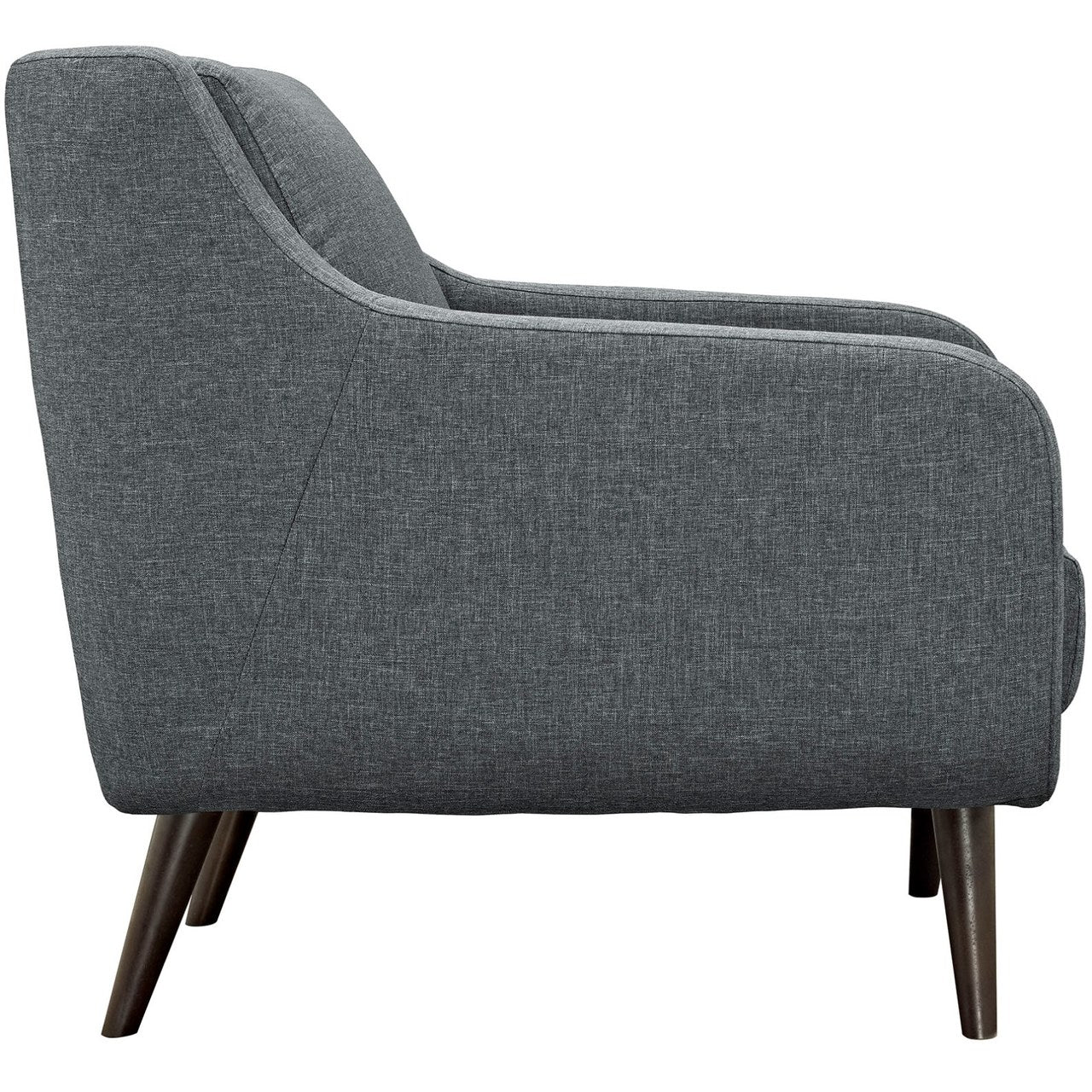 Verve Living Room Set Set of 3, Grey, Fabric 11404