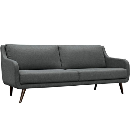 Verve Living Room Set Set of 3, Grey, Fabric 11404