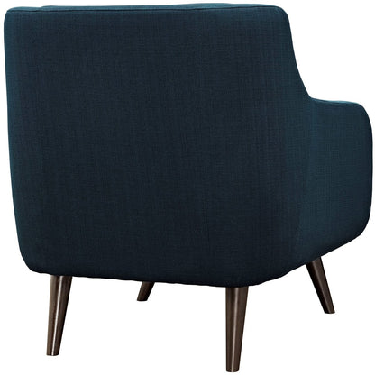 Verve Armchairs Set of 2, Navy, Fabric 11408