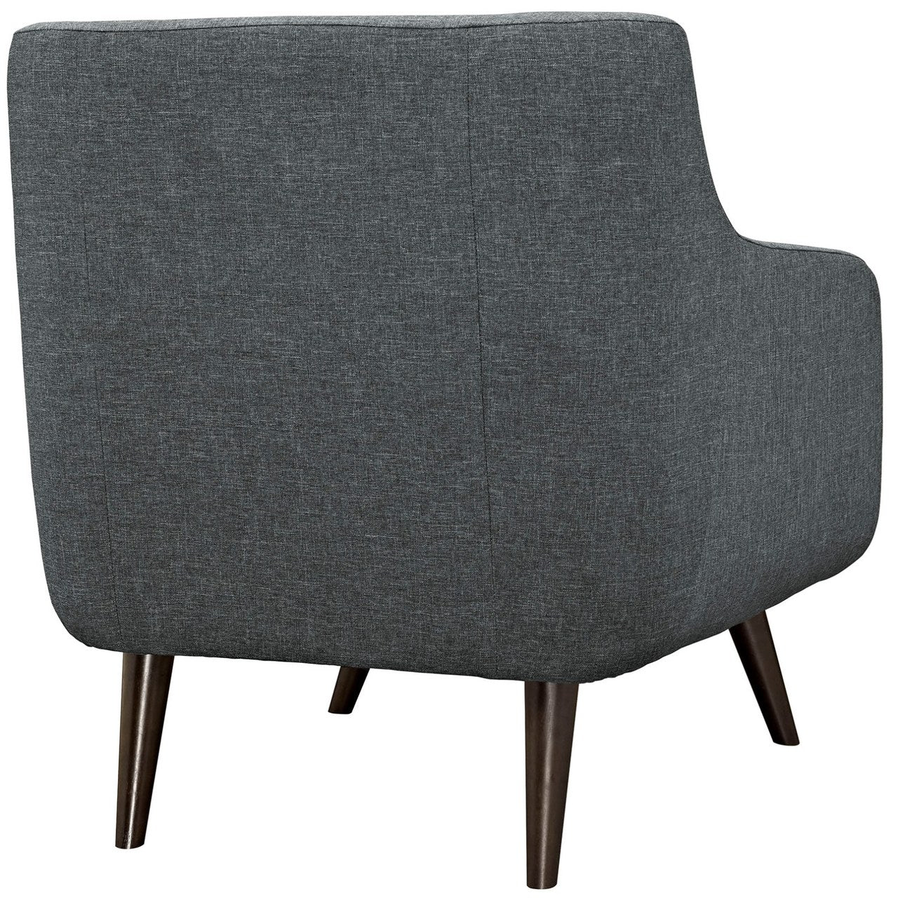 Verve Armchairs Set of 2, Grey, Fabric 11409