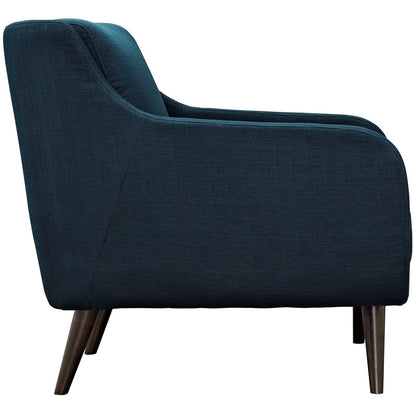 Verve Living Room Set Set of 2, Navy, Fabric 11413