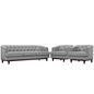 Coast Living Room Set Set of 3, Grey, Fabric 11420