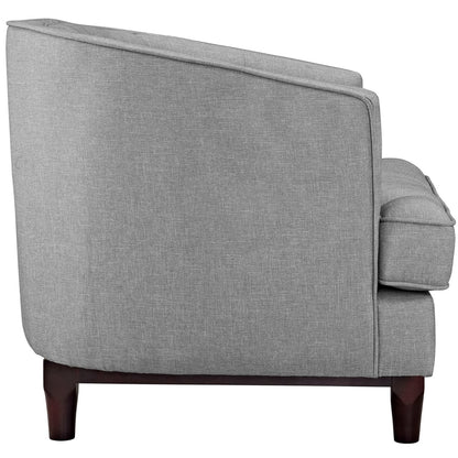 Coast Living Room Set Set of 3, Grey, Fabric 11420