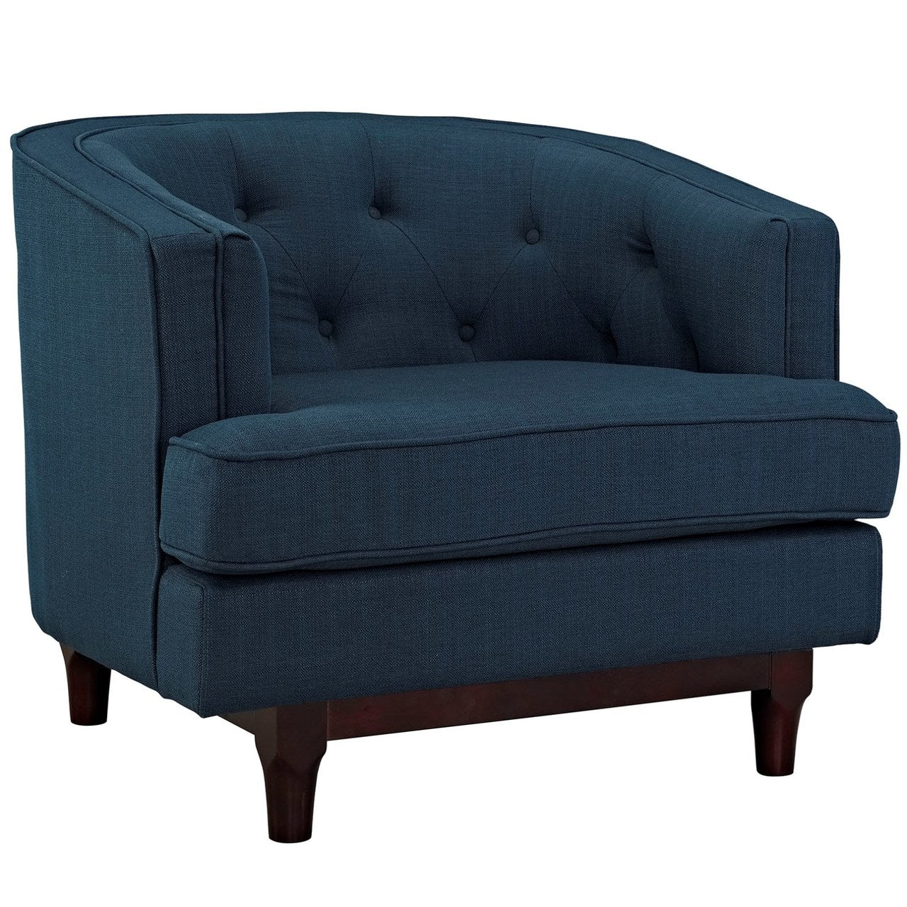 Coast Armchairs Set of 2, Navy, Fabric 11421