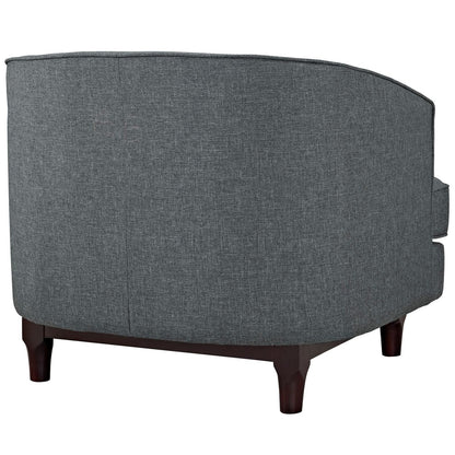 Coast Armchairs Set of 2, Grey, Fabric 11423