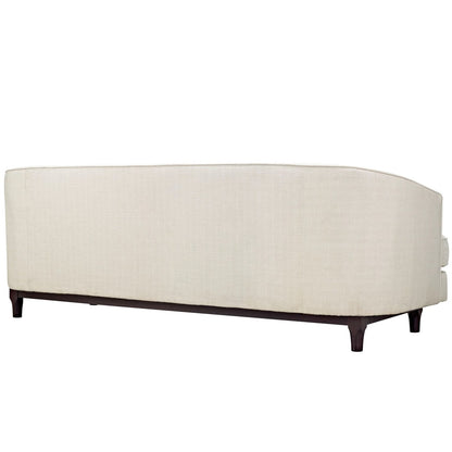 Coast Living Room Set Set of 2, Beige, Fabric 11426
