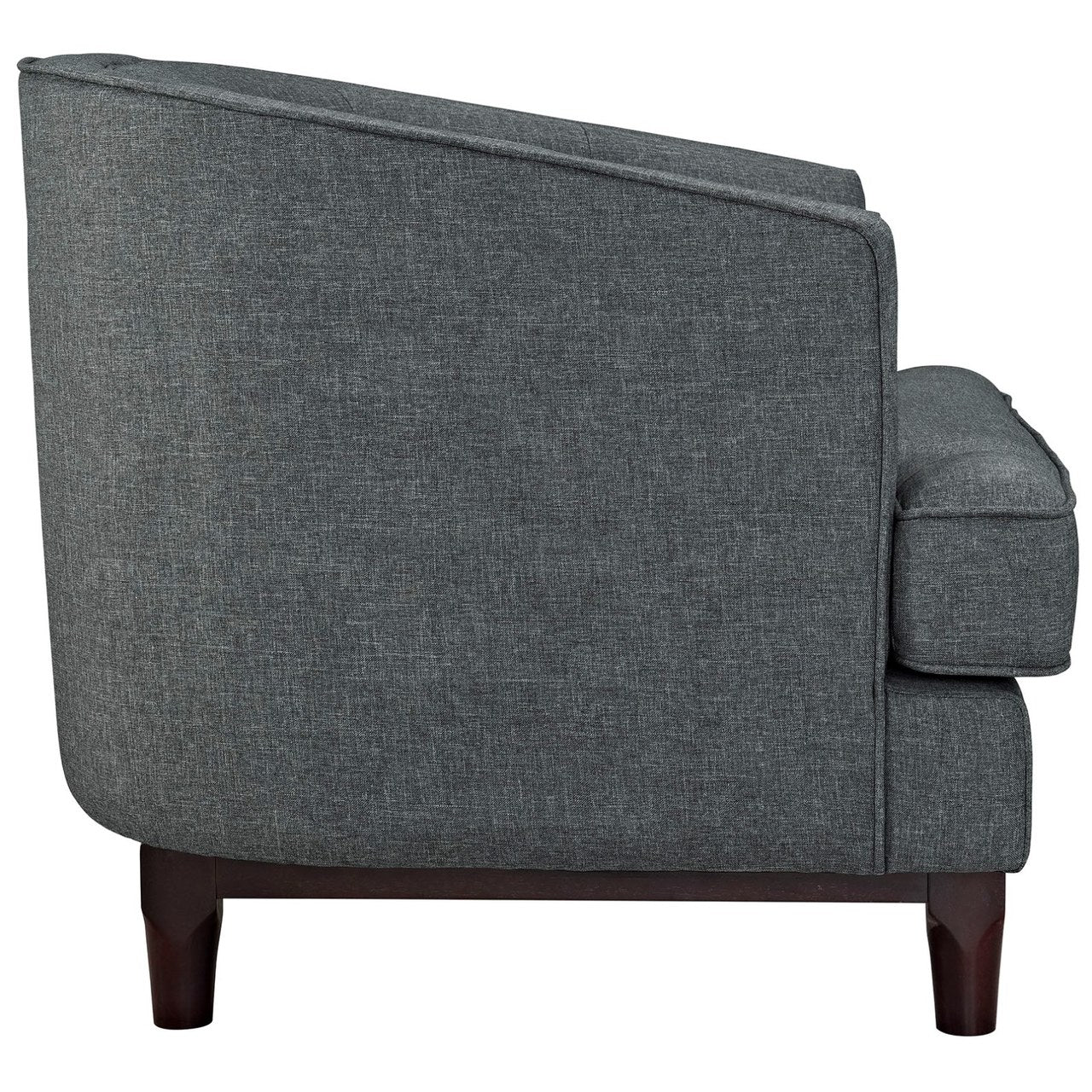 Coast Living Room Set Set of 2, Grey, Fabric 11427
