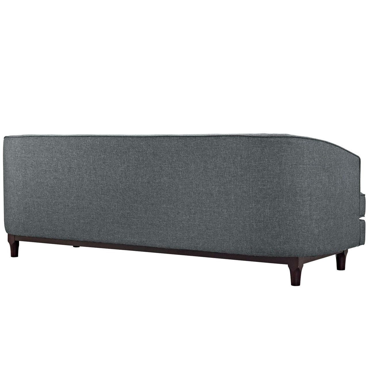 Coast Living Room Set Set of 2, Grey, Fabric 11427