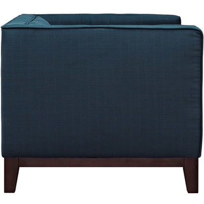 Serve Living Room Set Set of 3, Navy, Fabric 11444