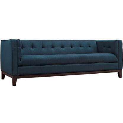 Serve Living Room Set Set of 2, Navy, Fabric 11477