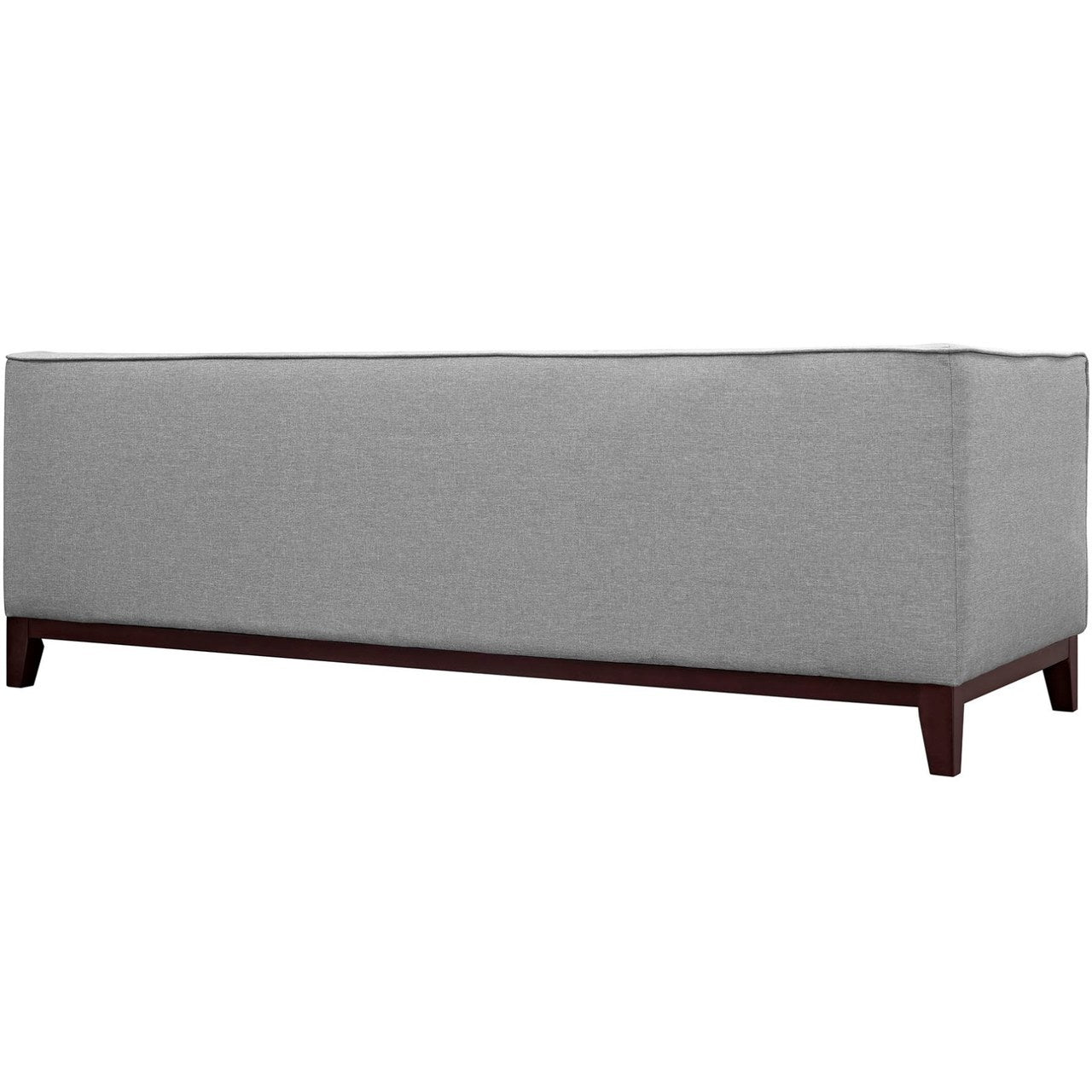 Serve Living Room Set Set of 2, Grey, Fabric 11480
