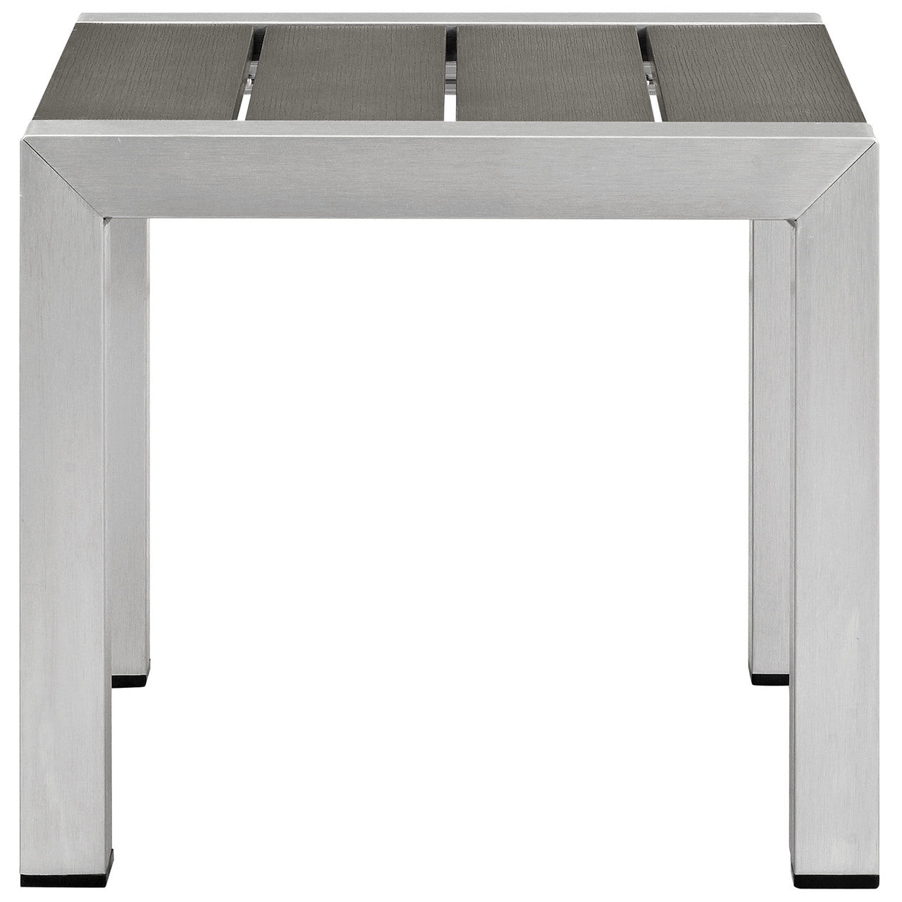 Shore 3 Piece Outdoor Patio Aluminum Set, Aluminum Metal Steel, White 13556