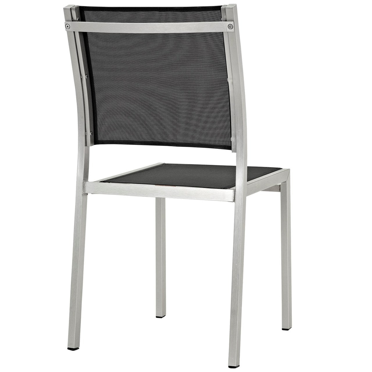 Shore Seven PCS Outdoor Patio Aluminum Dining Set, Black, Metal 11506