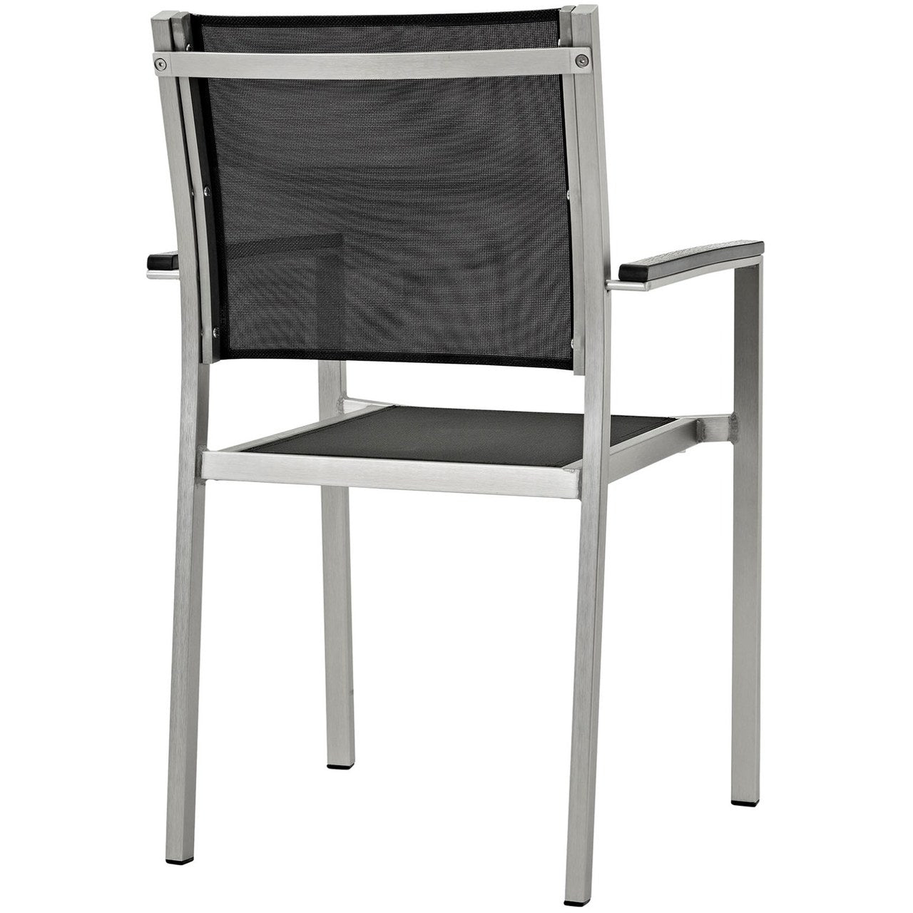 Shore Seven PCS Outdoor Patio Aluminum Dining Set, Black, Metal 11507