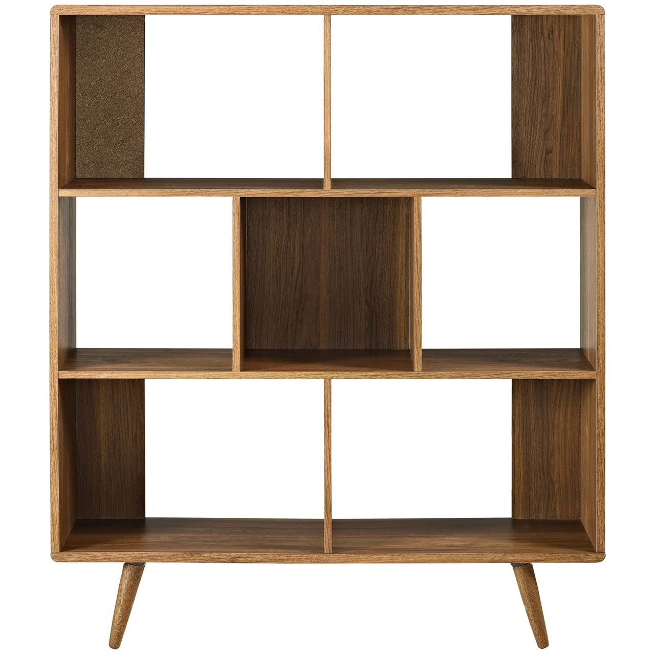 Transmit Bookcase, Wood, Brown 13560